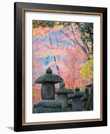 Asia, Japan; Kyoto, Sagano, Nison in (Nisonin) Temple-Christian Kober-Framed Photographic Print