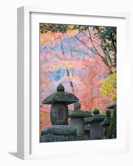 Asia, Japan; Kyoto, Sagano, Nison in (Nisonin) Temple-Christian Kober-Framed Photographic Print