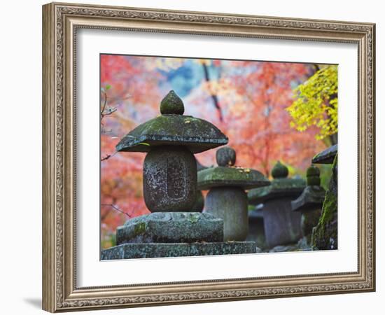 Asia, Japan; Kyoto, Sagano, Nison in (Nisonin) Temple-Christian Kober-Framed Photographic Print