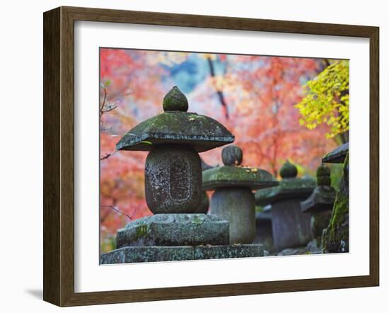 Asia, Japan; Kyoto, Sagano, Nison in (Nisonin) Temple-Christian Kober-Framed Photographic Print