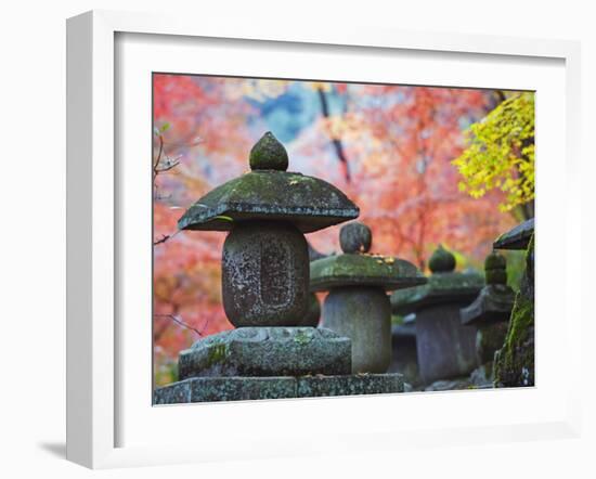 Asia, Japan; Kyoto, Sagano, Nison in (Nisonin) Temple-Christian Kober-Framed Photographic Print