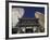 Asia, Japan, Tokyo, Temple and Skyscrapers-Christian Kober-Framed Photographic Print