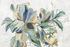 Blue Winter Florals-Asia Jensen-Art Print