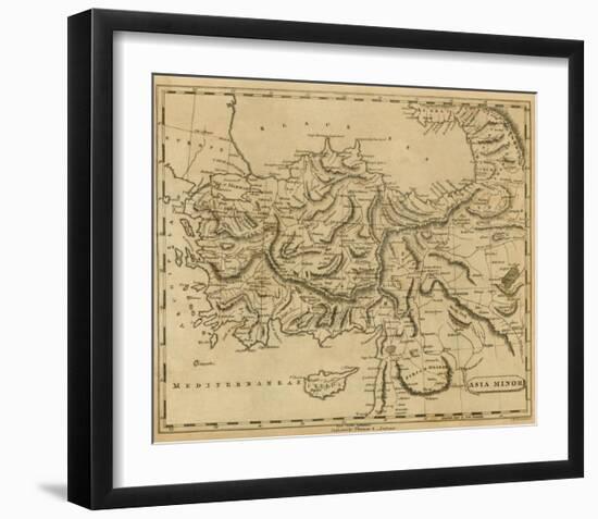 Asia Minor, c.1812-Aaron Arrowsmith-Framed Art Print