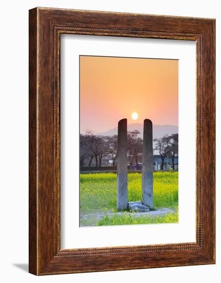 Asia, Republic of Korea, South Korea, Gyeongsangbuk-Do, Gyeongju-Christian Kober-Framed Photographic Print