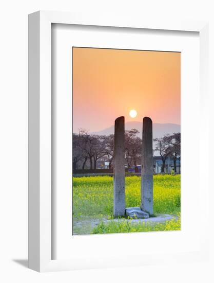 Asia, Republic of Korea, South Korea, Gyeongsangbuk-Do, Gyeongju-Christian Kober-Framed Photographic Print