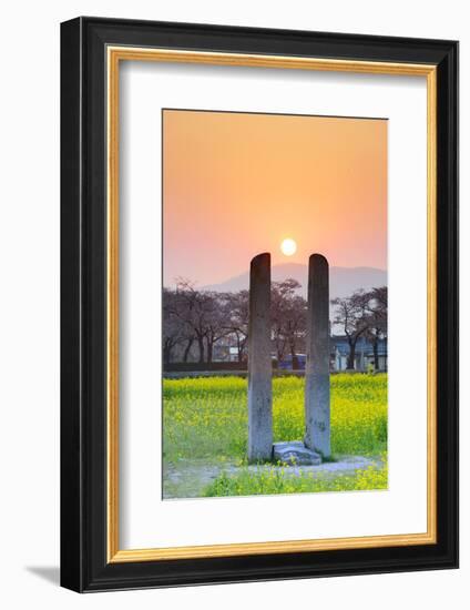 Asia, Republic of Korea, South Korea, Gyeongsangbuk-Do, Gyeongju-Christian Kober-Framed Photographic Print