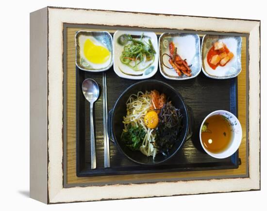 Asia, Republic of Korea, South Korea, Seoul, Bibimpab Restaurant-Christian Kober-Framed Premier Image Canvas