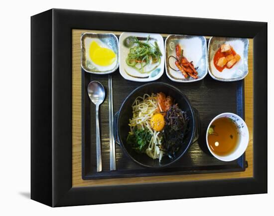 Asia, Republic of Korea, South Korea, Seoul, Bibimpab Restaurant-Christian Kober-Framed Premier Image Canvas