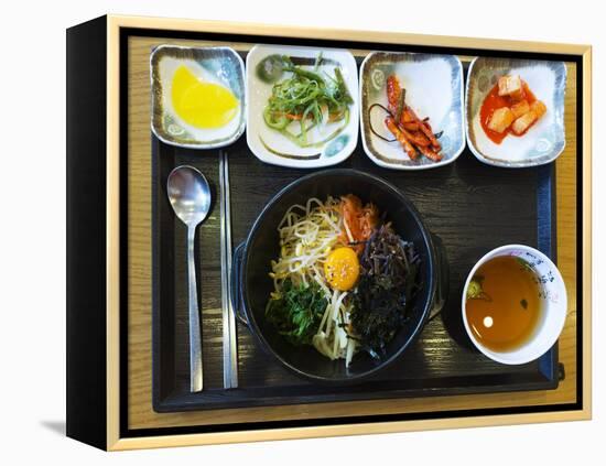 Asia, Republic of Korea, South Korea, Seoul, Bibimpab Restaurant-Christian Kober-Framed Premier Image Canvas