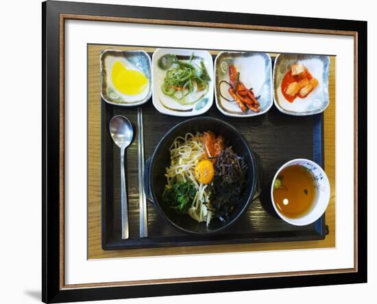 Asia, Republic of Korea, South Korea, Seoul, Bibimpab Restaurant-Christian Kober-Framed Photographic Print