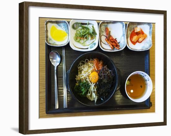 Asia, Republic of Korea, South Korea, Seoul, Bibimpab Restaurant-Christian Kober-Framed Photographic Print