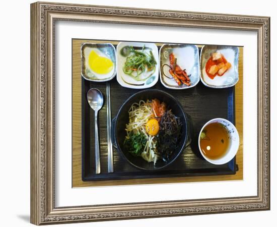 Asia, Republic of Korea, South Korea, Seoul, Bibimpab Restaurant-Christian Kober-Framed Photographic Print