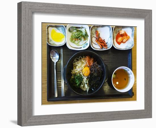 Asia, Republic of Korea, South Korea, Seoul, Bibimpab Restaurant-Christian Kober-Framed Photographic Print