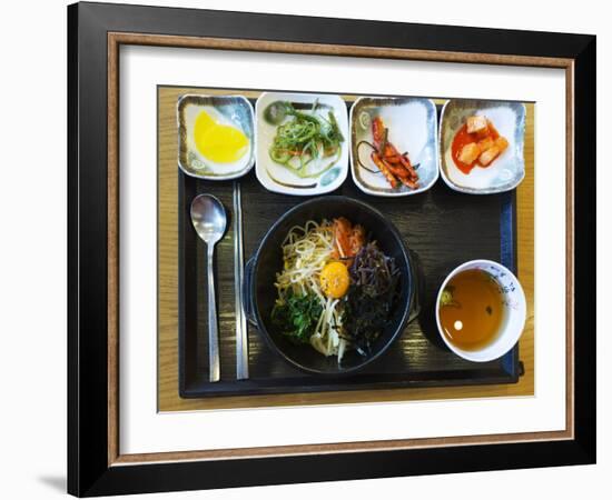 Asia, Republic of Korea, South Korea, Seoul, Bibimpab Restaurant-Christian Kober-Framed Photographic Print