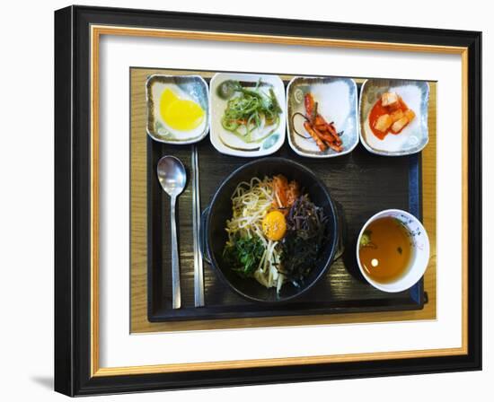 Asia, Republic of Korea, South Korea, Seoul, Bibimpab Restaurant-Christian Kober-Framed Photographic Print