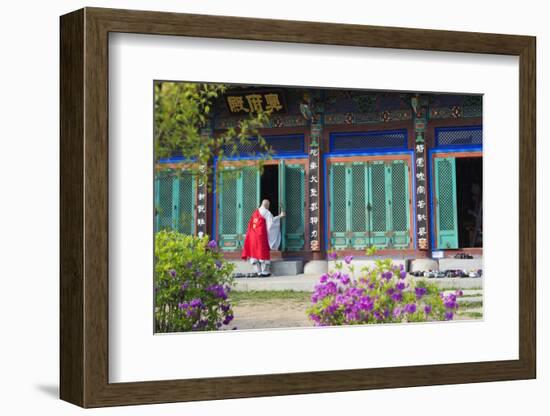 Asia, Republic of Korea, South Korea, Seoul, Buddhist Temple-Christian Kober-Framed Photographic Print