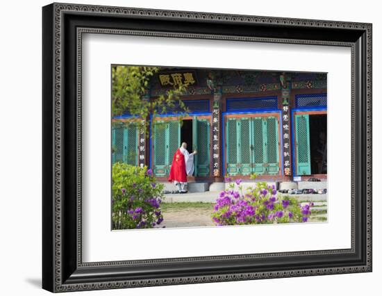 Asia, Republic of Korea, South Korea, Seoul, Buddhist Temple-Christian Kober-Framed Photographic Print