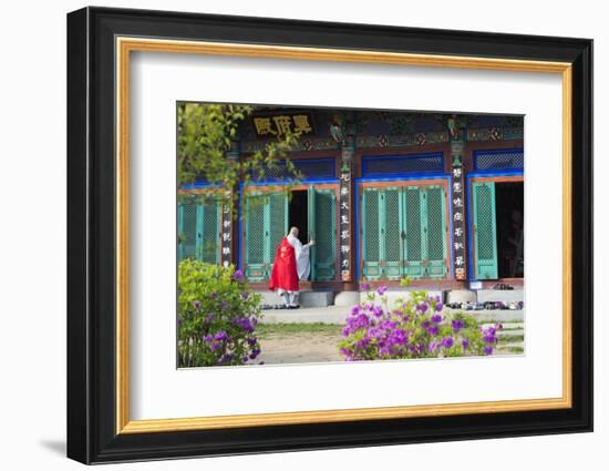 Asia, Republic of Korea, South Korea, Seoul, Buddhist Temple-Christian Kober-Framed Photographic Print