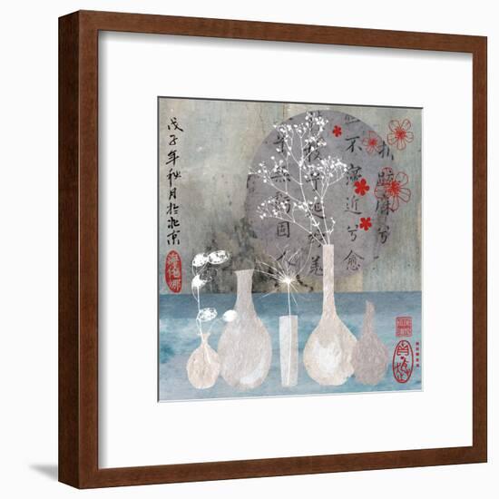 Asia Vases-Helene Druvert-Framed Art Print