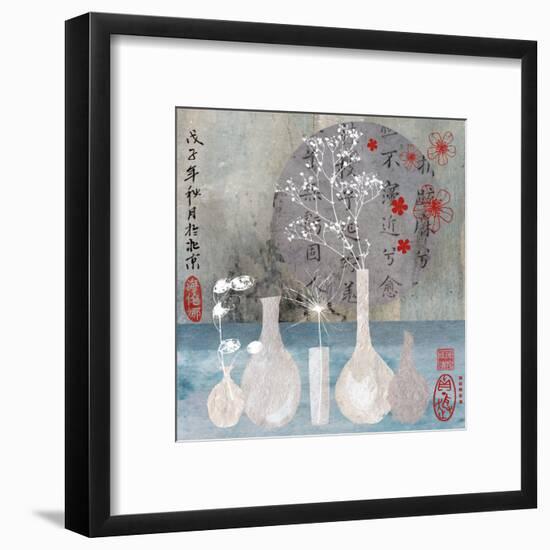 Asia Vases-Helene Druvert-Framed Art Print