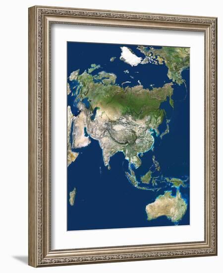 Asia-PLANETOBSERVER-Framed Photographic Print