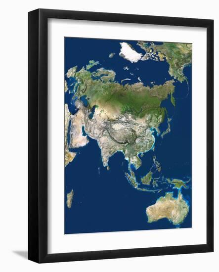 Asia-PLANETOBSERVER-Framed Photographic Print