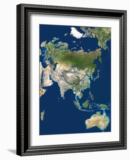Asia-PLANETOBSERVER-Framed Photographic Print