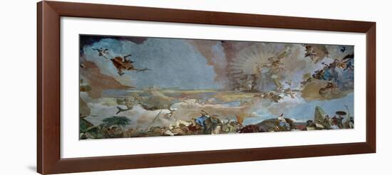 Asia-Giovanni Battista Tiepolo-Framed Giclee Print