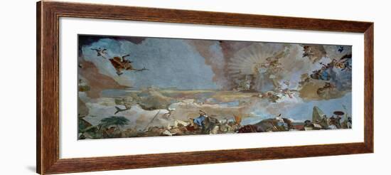 Asia-Giovanni Battista Tiepolo-Framed Giclee Print