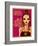 Asian Beauty at Party-Noriko Sakura-Framed Art Print