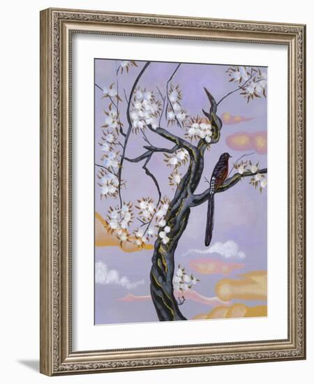 Asian Bird 2-Judy Mastrangelo-Framed Giclee Print