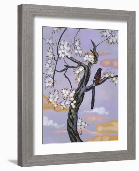 Asian Bird 2-Judy Mastrangelo-Framed Giclee Print