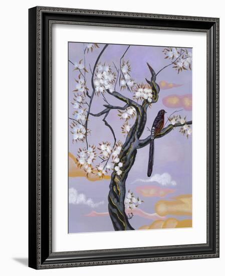 Asian Bird 2-Judy Mastrangelo-Framed Giclee Print