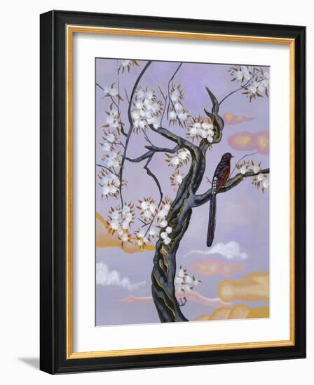 Asian Bird 2-Judy Mastrangelo-Framed Giclee Print