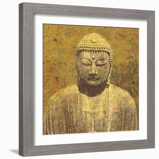 Asian Buddha Crop-Wild Apple Portfolio-Framed Art Print