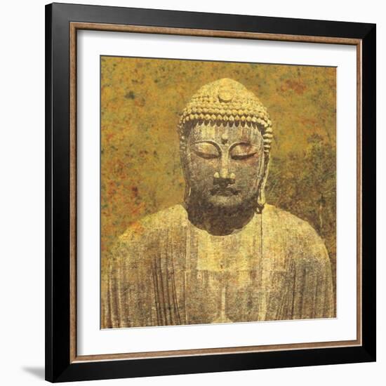 Asian Buddha Crop-Wild Apple Portfolio-Framed Art Print