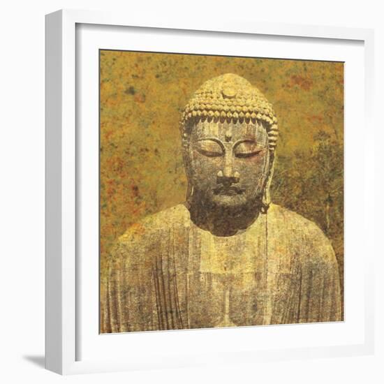 Asian Buddha Crop-Wild Apple Portfolio-Framed Art Print