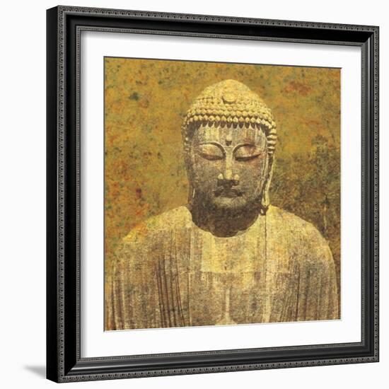 Asian Buddha Crop-Wild Apple Portfolio-Framed Art Print