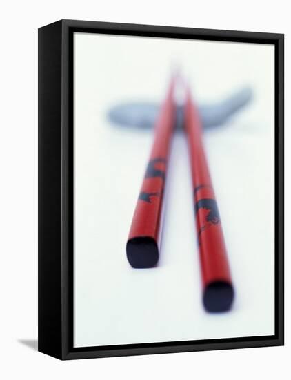 Asian Chopsticks-Peter Medilek-Framed Premier Image Canvas