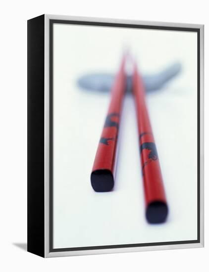 Asian Chopsticks-Peter Medilek-Framed Premier Image Canvas