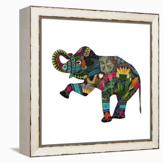 Asian Elephant-Sharon Turner-Framed Stretched Canvas