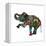 Asian Elephant-Sharon Turner-Framed Stretched Canvas