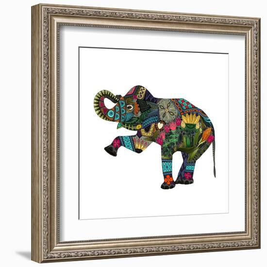 Asian Elephant-Sharon Turner-Framed Art Print