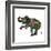 Asian Elephant-Sharon Turner-Framed Art Print