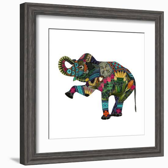 Asian Elephant-Sharon Turner-Framed Art Print