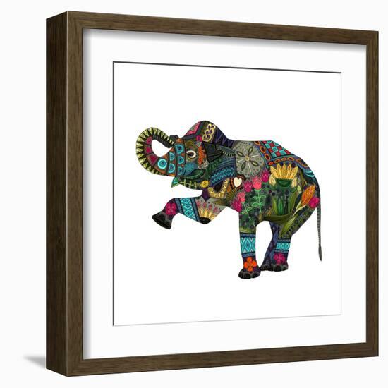 Asian Elephant-Sharon Turner-Framed Art Print