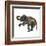 Asian Elephant-Sharon Turner-Framed Art Print