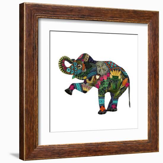 Asian Elephant-Sharon Turner-Framed Art Print