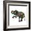 Asian Elephant-Sharon Turner-Framed Art Print